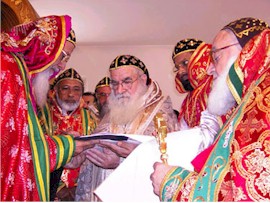 CATHOLOCOSE ENTHRONEMENT