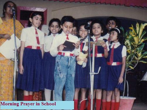 Morning Prayer in the School